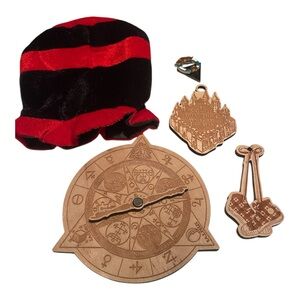 Harry Potter Stocking Stuffer Bundle Wizardry Adventure Set Ornaments NWOT